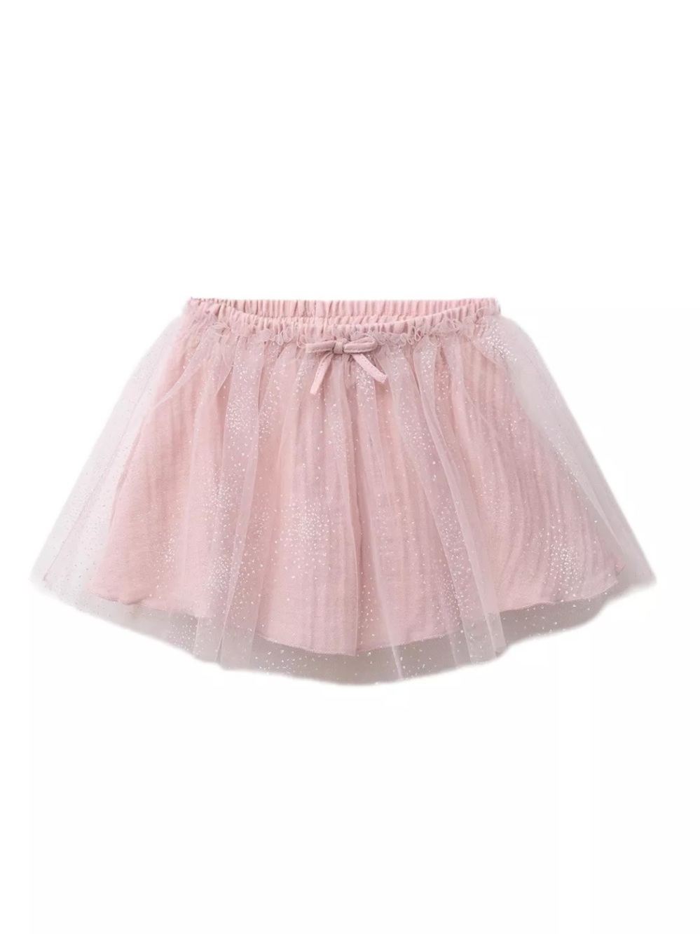 Zara Pink Tulle Layered Girls Skirt